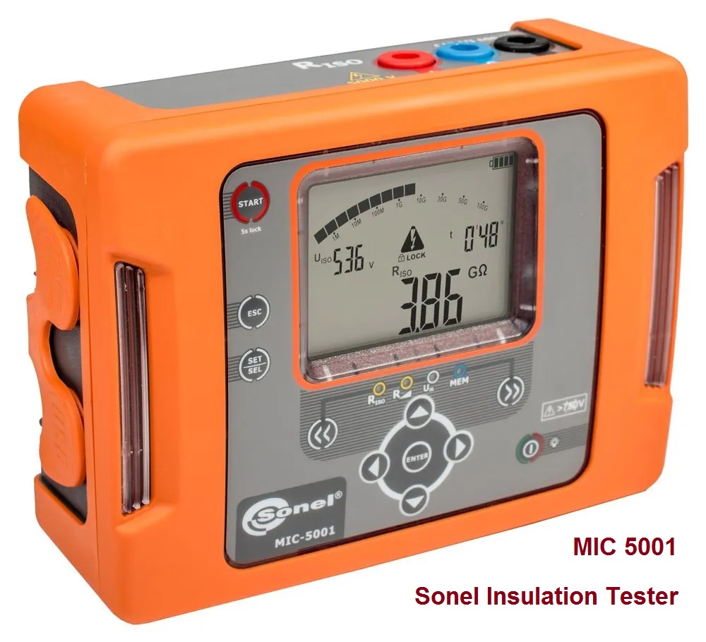 Insulation Testing of Insulator SONEL